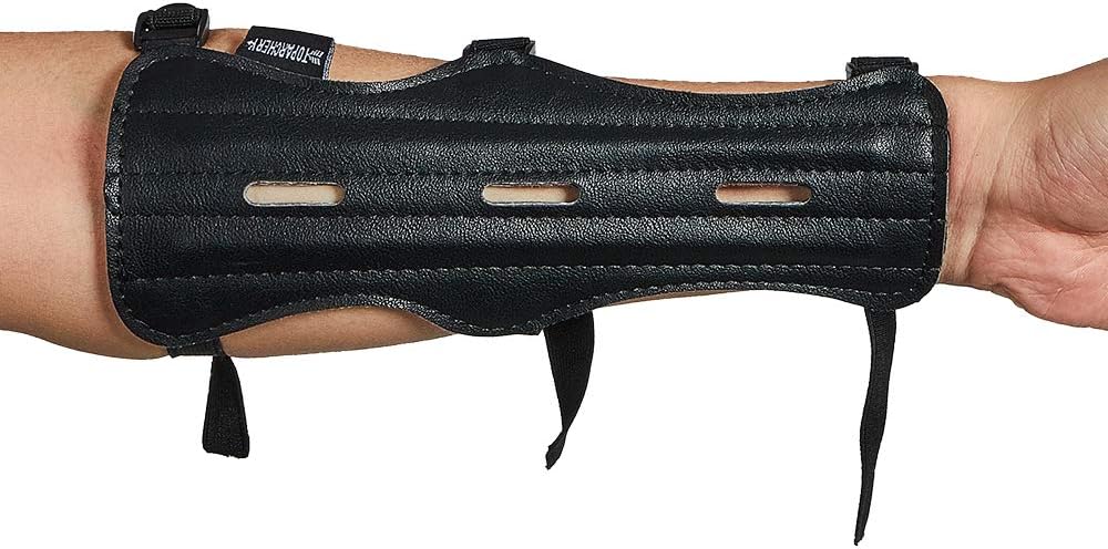 TOPARCHERY Archery 57" Takedown Youth Recurve Bow and Arrow Set Long Bow Kit with 6pcs Fiberglass Arrows for Beginner Teenagers Right Left Hand Black - Draw Weight 20lbs- 40lbs