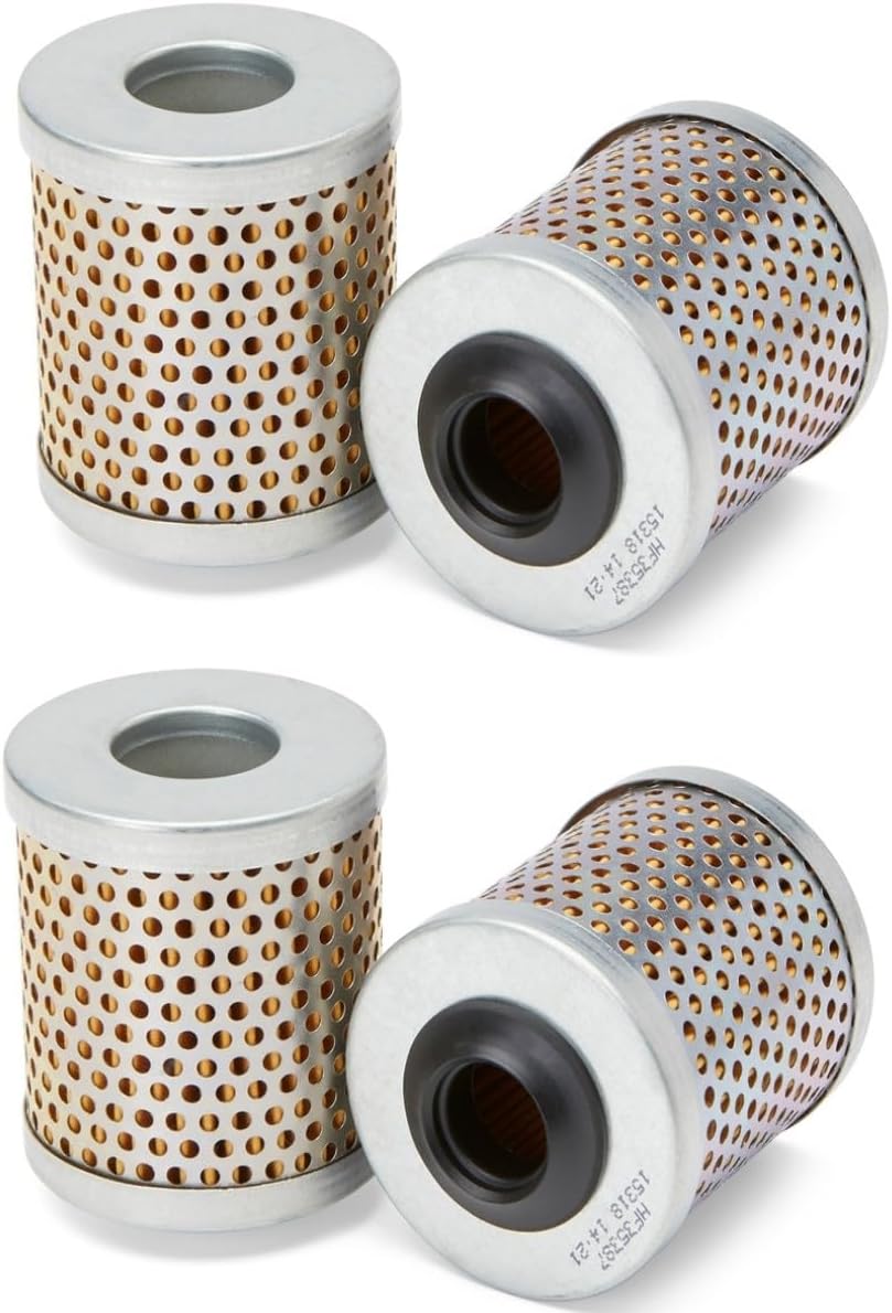 (4pack) 14-17927-000 Hydraulic Filter Fit for Freightliner M2 106 MT55 114SD Power Steering Fluid Filter Replace HF35387 P579124