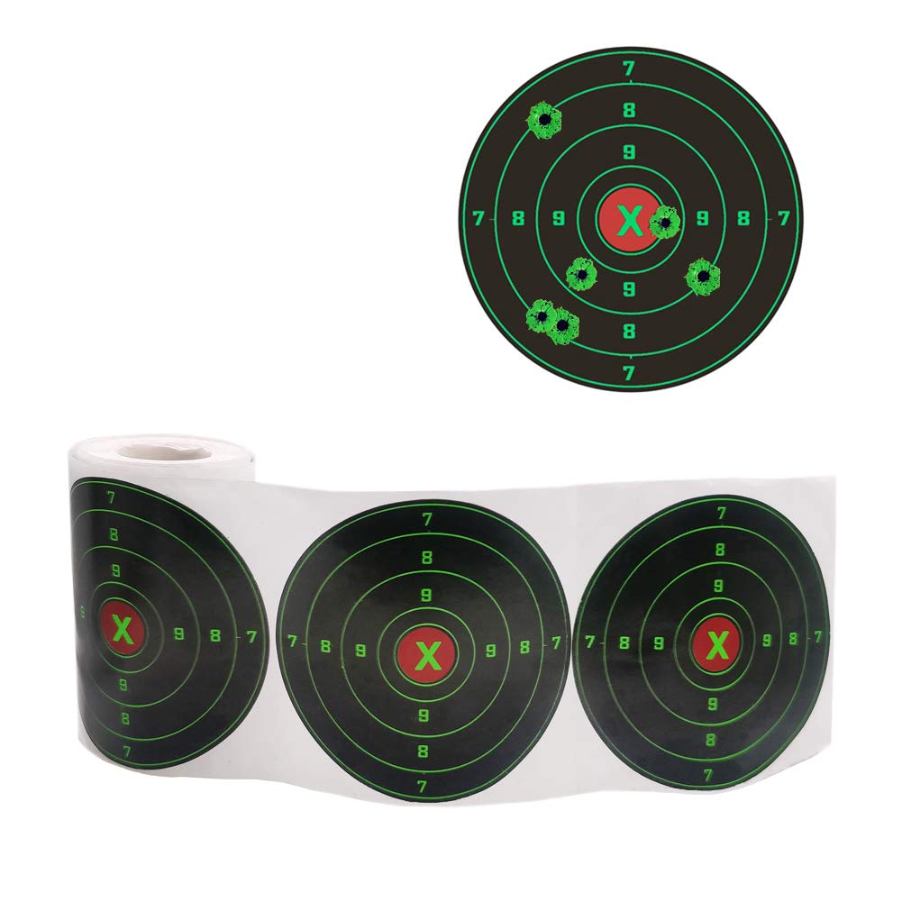 Buy PISTEP Splatter Shooting Targets 4 Inch Reactive Paper Target