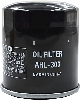 AHL 303 Oil Filter for Yamaha YXR660 Rhino 660 2004-2006 YFM400 KODIAK 400 AUTO 2X4 2000 2001 2003 YFM400 KODIAK AUTO 4X4 2000-2006 YFM400A YFM400F KODIAK 2002