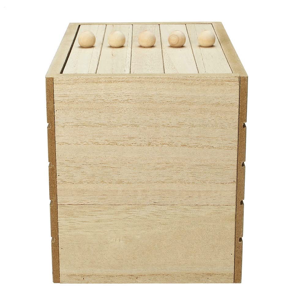 Fotoalbum Kreativer Holz-Fotoalbum-Kasten Holzgehäuse DIY 6. Zoll 100 stücke Fotos Lagerung Hochzeit Baby Fotobild einsetzen Boxen Wohnkultur Fotoalbum Zum Selbstgestalten