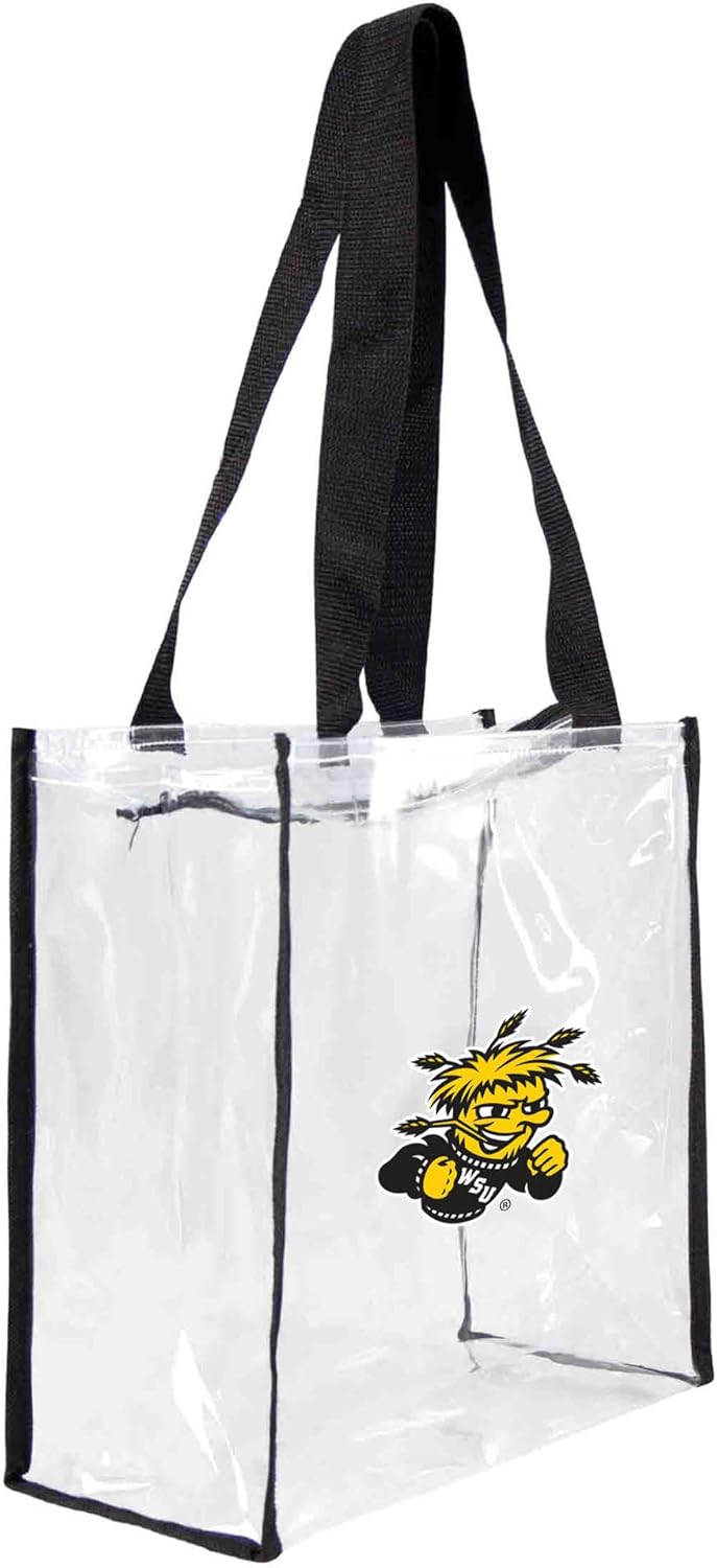 Littlearth NCAA Clear Square Stadium Tote Bag