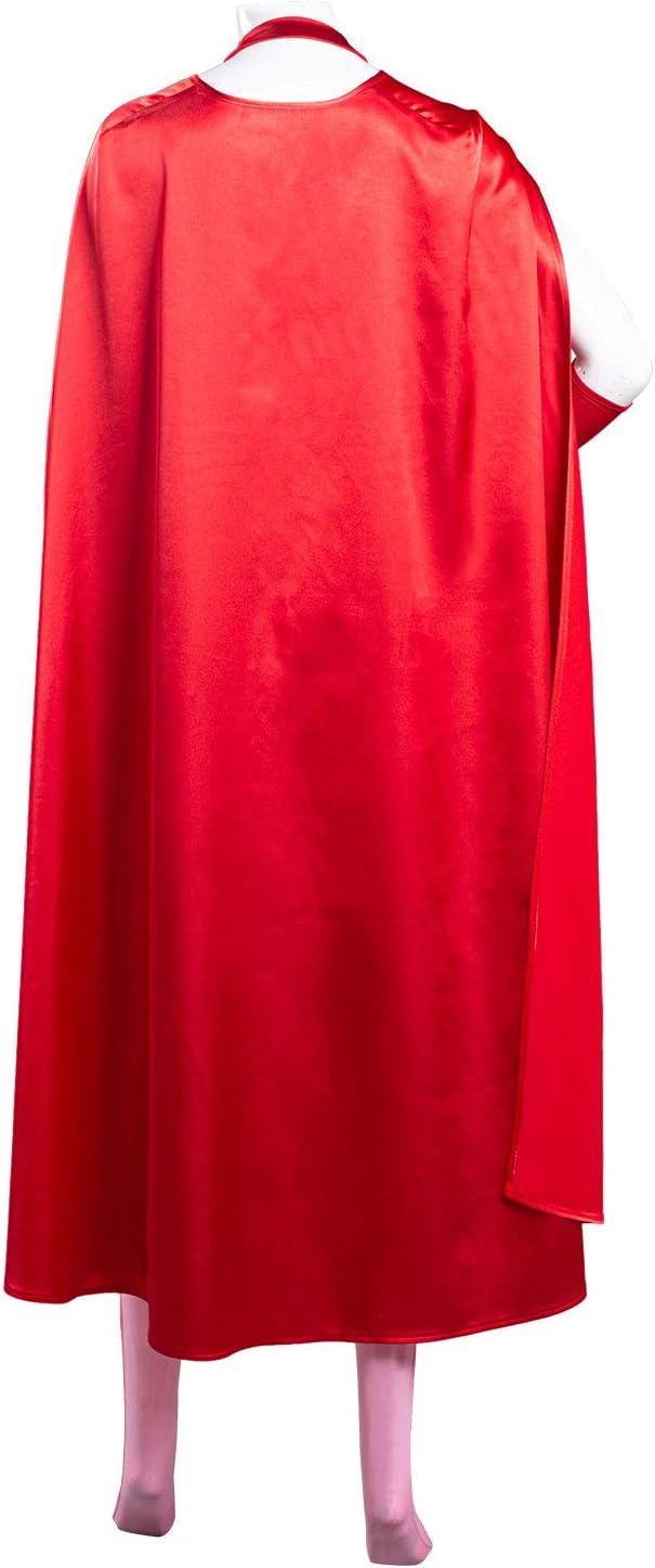 Adult Cosplay Bodysuit Halloween Witch Jumpsuit Costume Outfit Cloak Cape Suit Set