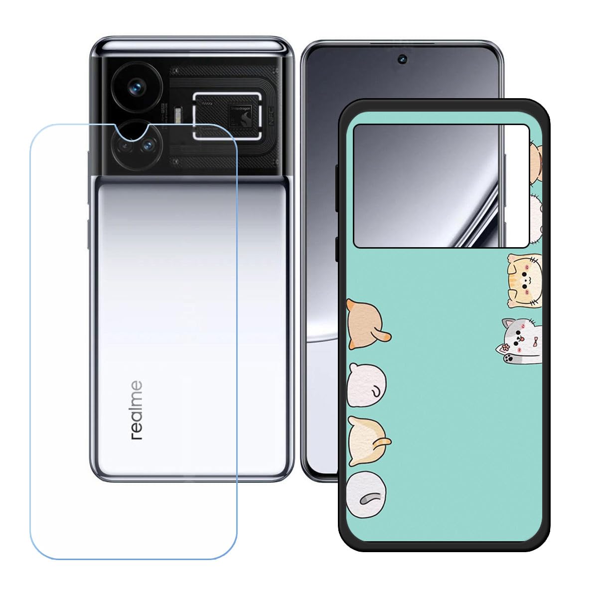 ケース、フィルム付】Realme GT 5g Amazon.com: Case for Realme GT 5G
