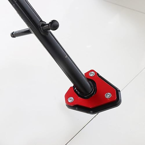 Miniatura 10 de Worldmotop - Placa de soporte lateral de extensión para motocicleta, compatible con BMW G310GS G310 GS 2022 UP (titanio)