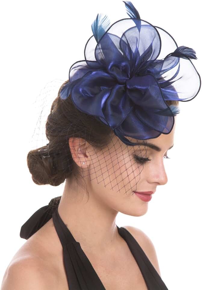 Amazon.co.uk blue fascinators for weddings