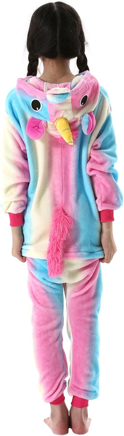 ATOZ Onesie for Kids, Animal Pajamas Halloween Cosplay Costume for Girls Boys