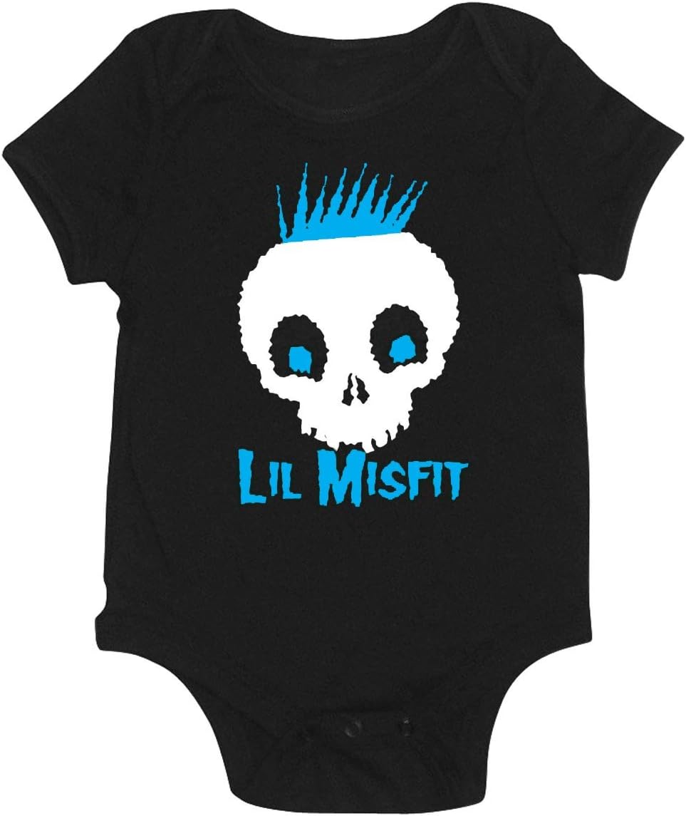 Lil Misfit Boy Punk Rock Baby Onesie