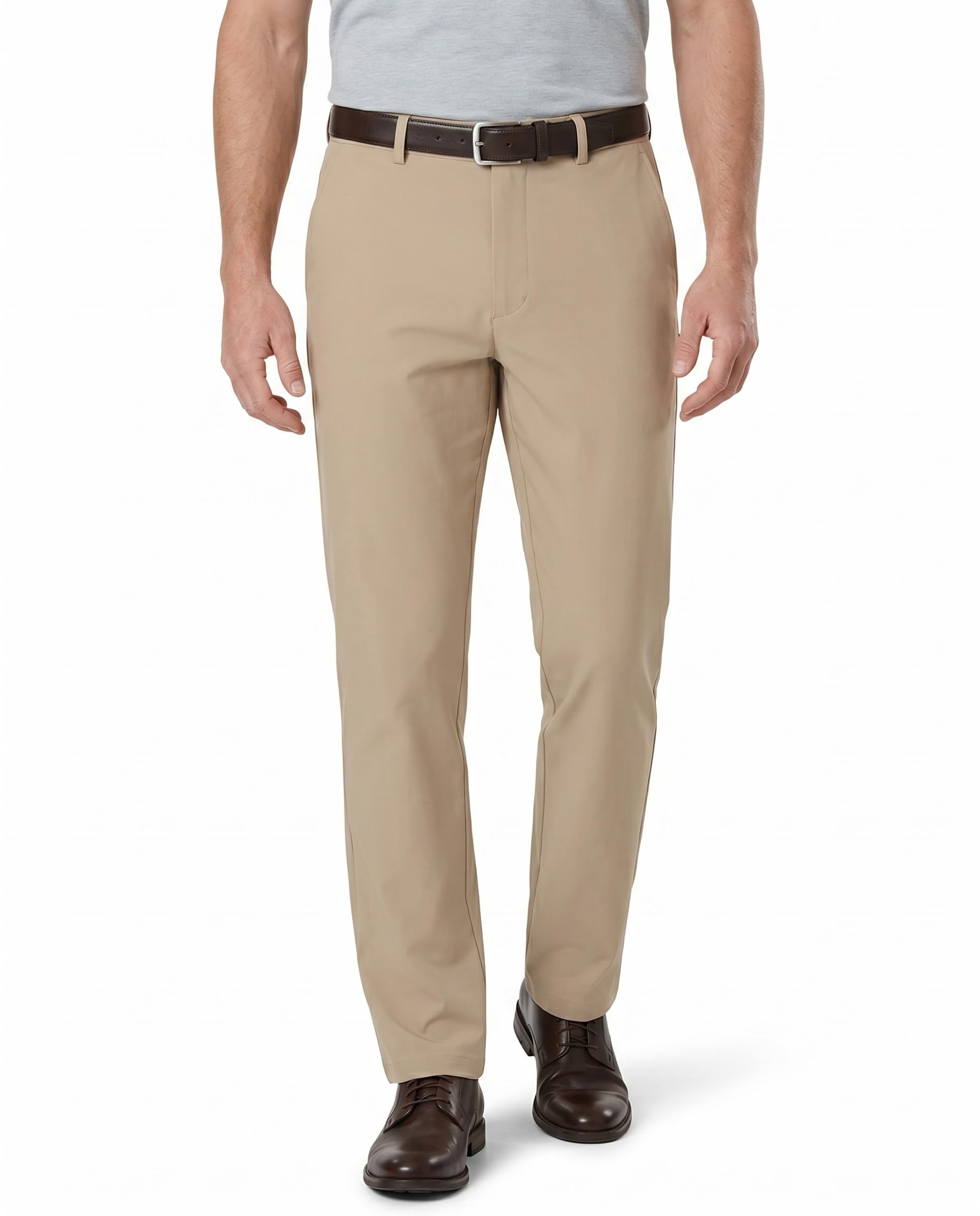 SNOWTEN Mens Dress Pants,Suit Pants, Classic Fit Stretch Work Pants Lightweight Water-Repellent Pant with Pockets