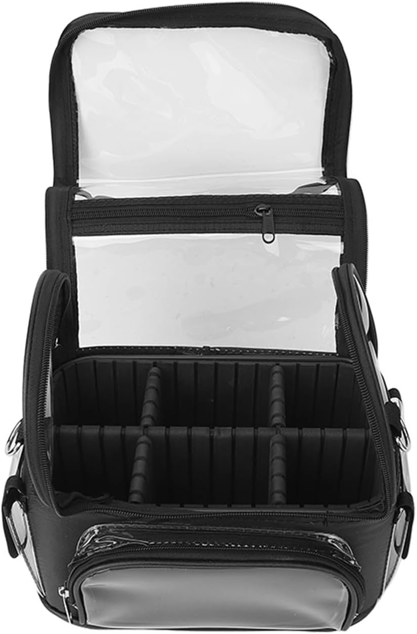 Hairdresser Bag Large Capacity Versatile Hair Stylist Scissor Storage Bag with Strap for Barber Shop Salon