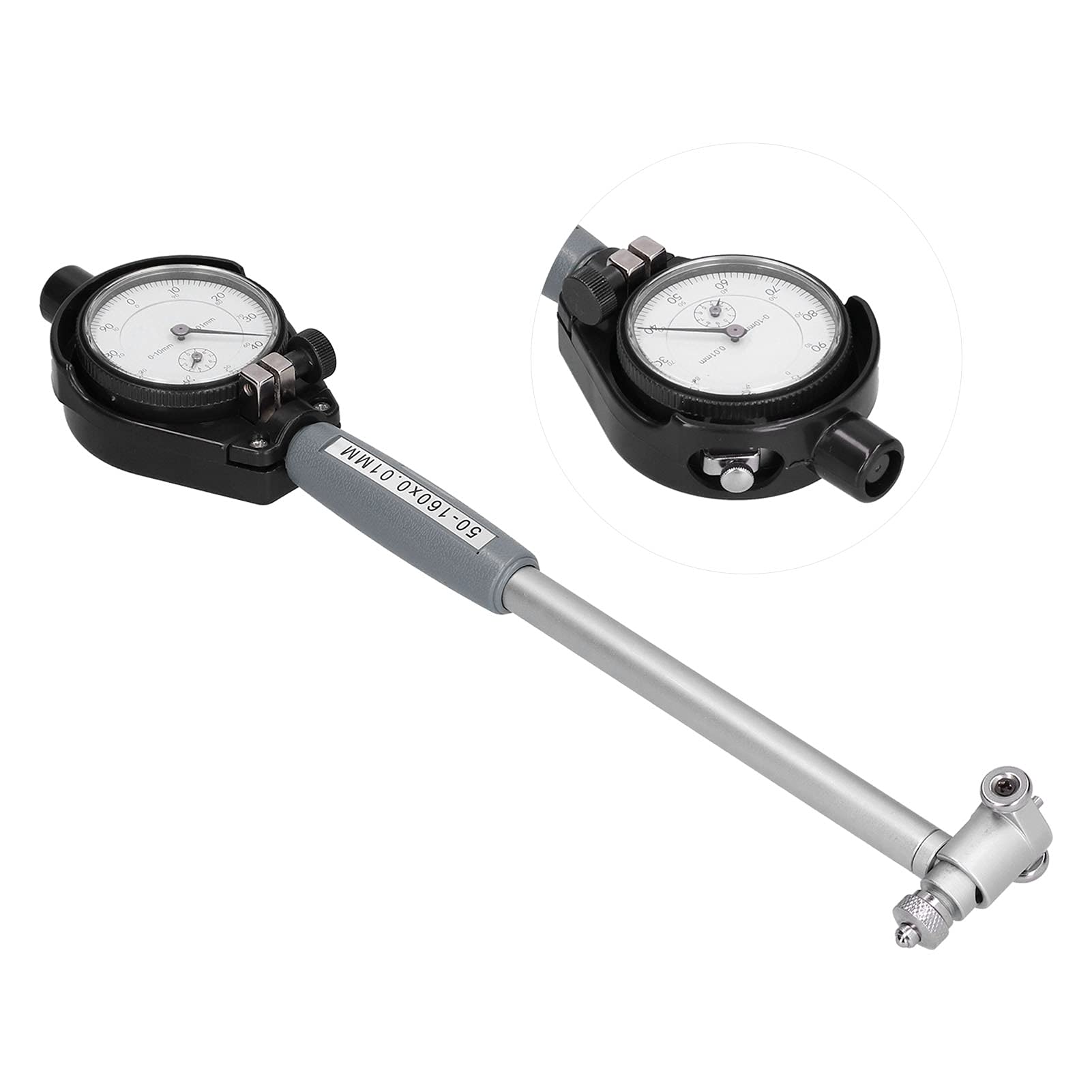 Zylinder-Messgerät, professionelles Messuhr-Set, 0,01 mm Genauigkeit, Aluminiumlegierung, Zylinder-Messwerkzeug mit Messuhr