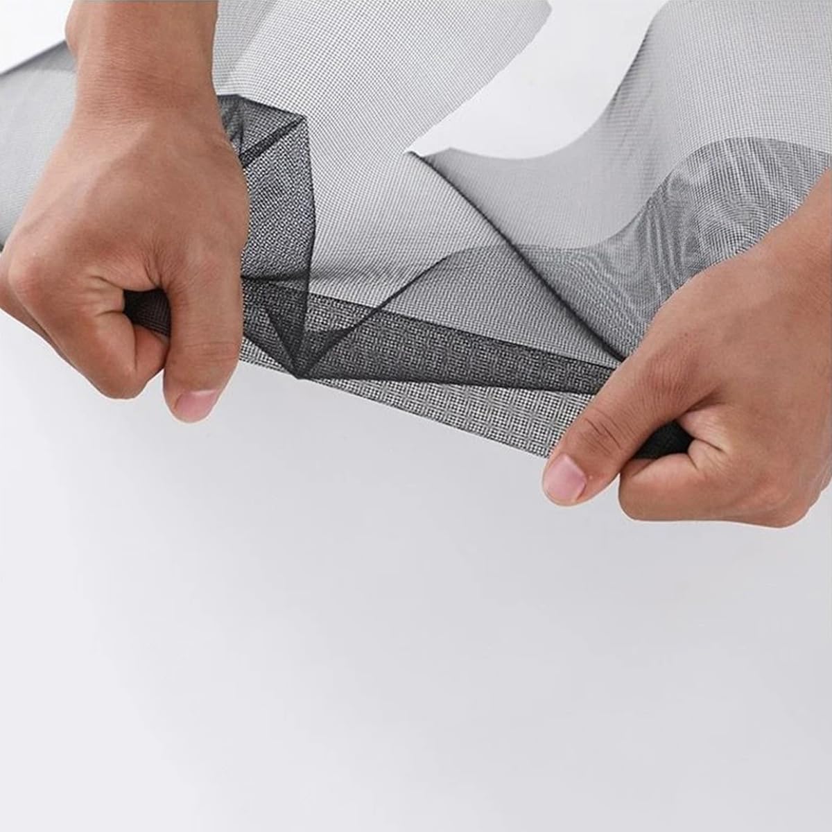 ECYC Ltd Black Mesh Window Screen Replacement, Window Screen Mesh Fabric Roll Mesh Netting Screens for Repair Window and Door Screens, Homes, Patios, Yards, or DIY Crafts, 78.74 x 314.96 inch