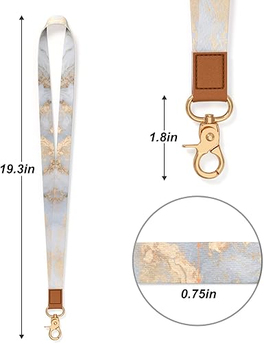 Miniatura 128 de Llavero con cordón para el cuello, correa de cordón larga para mujeres y hombres, llaves de automóvil, insignias de identificación, tarjeta