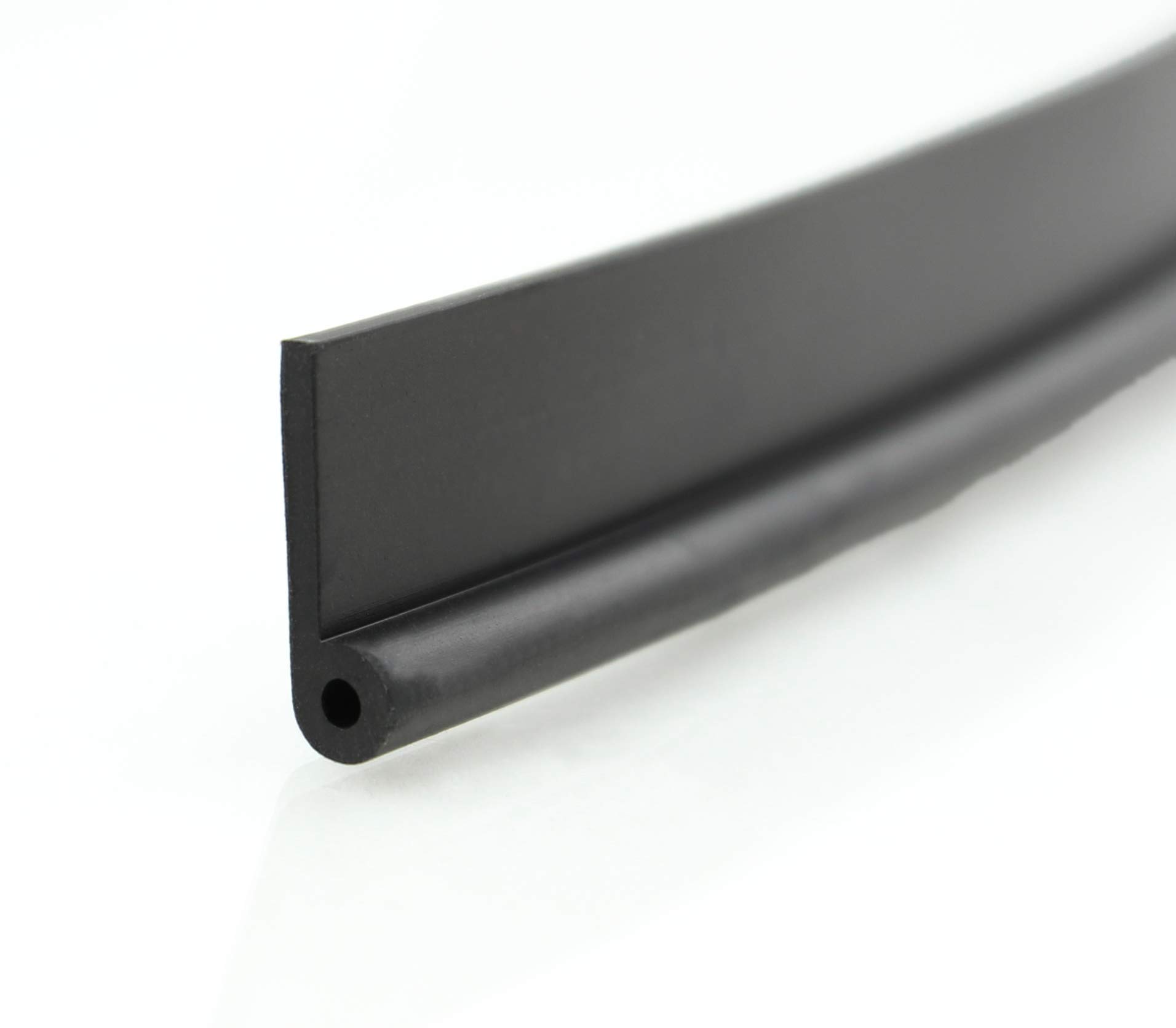 SMI-Keder, Notenprofil NP2 Durchmesser 6mm EPDM Vollgummi Schwarz widerstandsfähiges Material, vielseitig einsetzbar – Kotflügelkeder, Gummikeder, Fahnenprofil für Kotflügel (10 m)