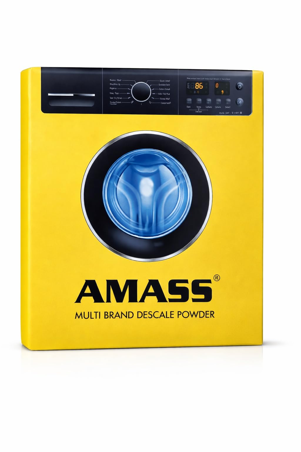 AMASS Advanced Descale Powder (6 x 100 Gms.) for Washing Machines Top Load & Front Load, Dishwashers, Air Conditioners, Coffee Machines etc.