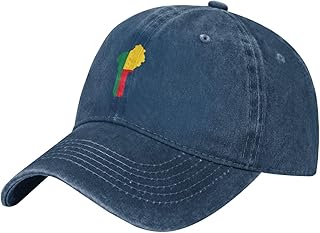 NIENIE Benin Terrain Map Baseball Cap for Women Men Baseball Hat Cute Trucker Caps Dad Hats
