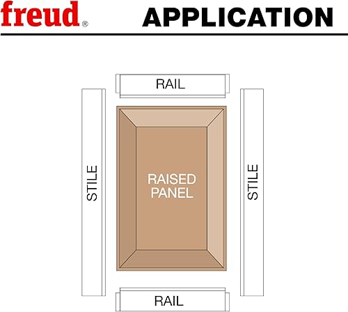Miniatura 5 de Broca encaminadora Freud 99–001 1/2-pulgadas a 1–1/4 pulgadas con vástago 1/2 pulgada