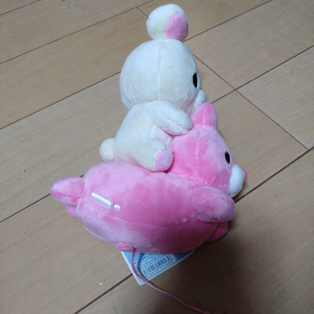 レアコリラックマ あつめてぬいぐるみ うさぎの風船 ピンク、ブルー