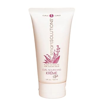 SMART SOLUTIONS Curl Nourishing Kreme, 5 oz. | Curl Defender | Defies Humidity | Replenishes Nutrients