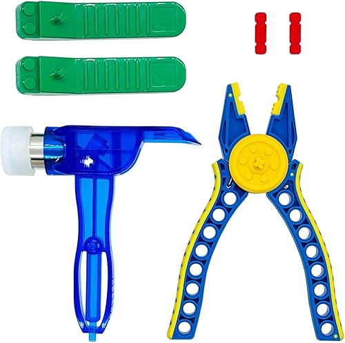 Kit de herramientas de bloques de construcción, separador de ladrillos, martillo multiusos y alicates de bloque, accesorios juguetes para niños y
