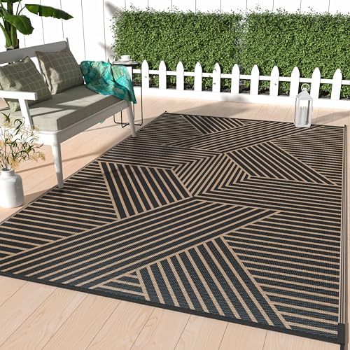 GENIMO Outdoor Rug for Patio Clearance, Waterproof...