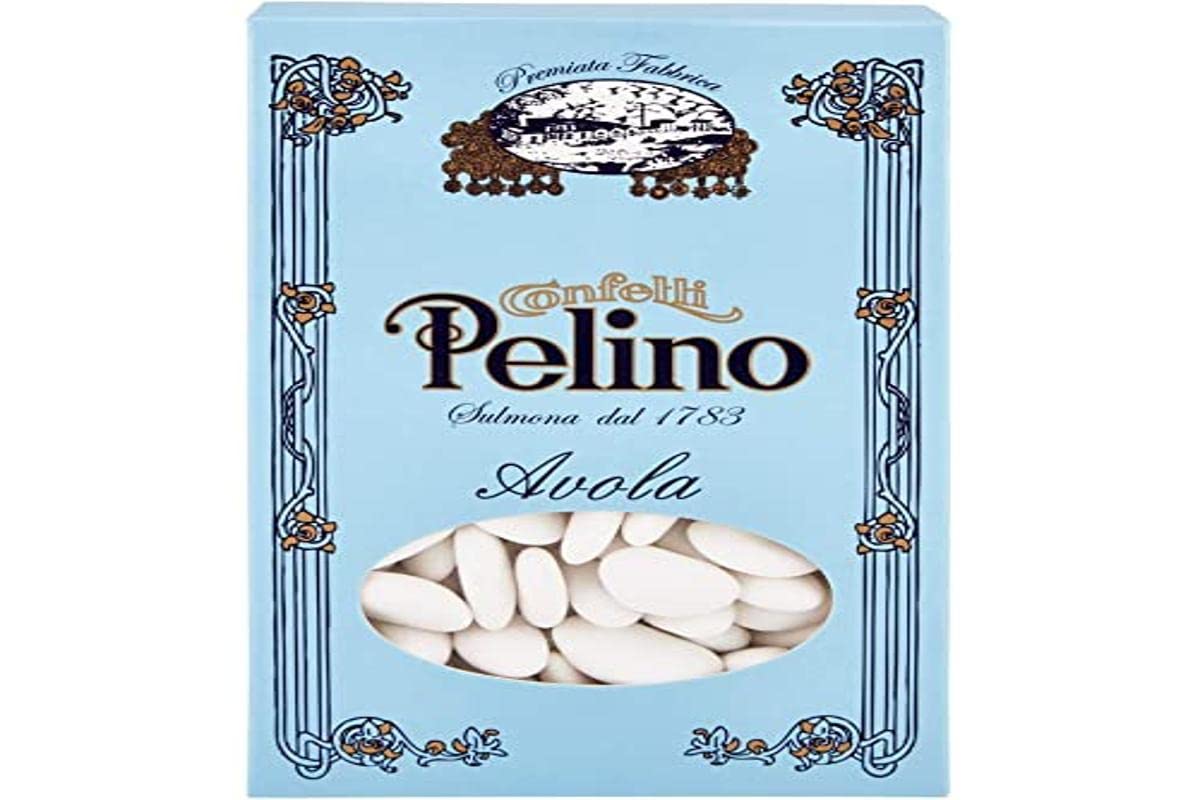 Confetti Pelino Sulmona dal 1783 Dragées weiß Mandel von Avola 250g