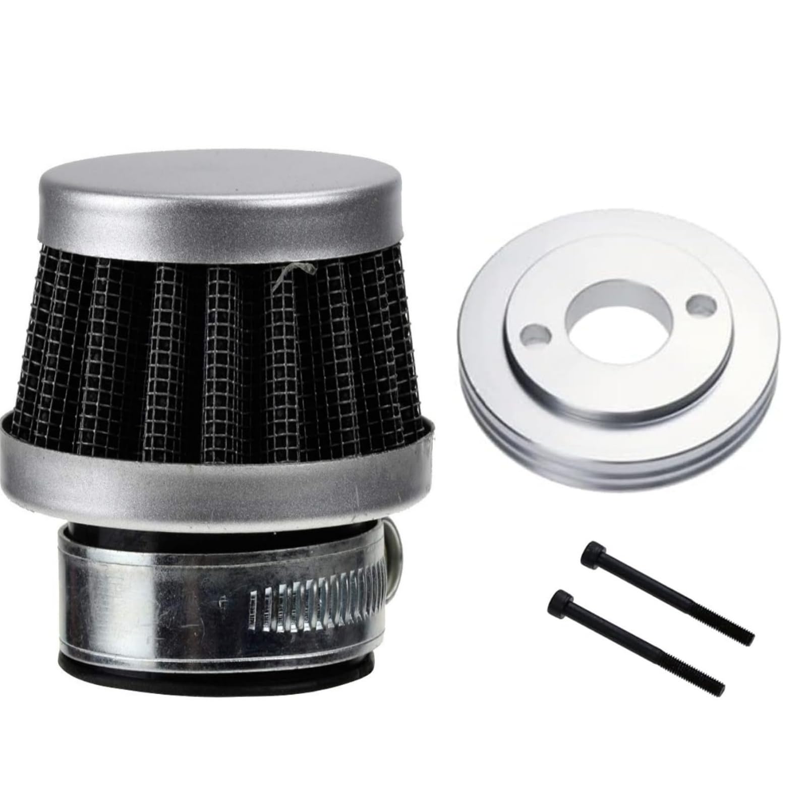 AFDHGS High-Flow Air Filter Set for 1/5 RC Hpi Baja Rovan King Motor 5B 5T 5SC - Upgraded Dustproof Protection for 23cc-36cc Engines