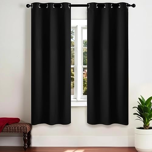 Miniatura 11 de VEVOR Cortinas opacas, juego de 2 paneles de 84 pulgadas de largo, 52 pulgadas de ancho cada uno, cortinas de bloqueo de luz 100% opacas con