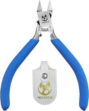 Model Nippers, 4.6-Inch Ultra-Thin Single-Blade Sprue Cutter with Spring-Loaded Non-Slip Grip for Beginner Plastic Model Kits