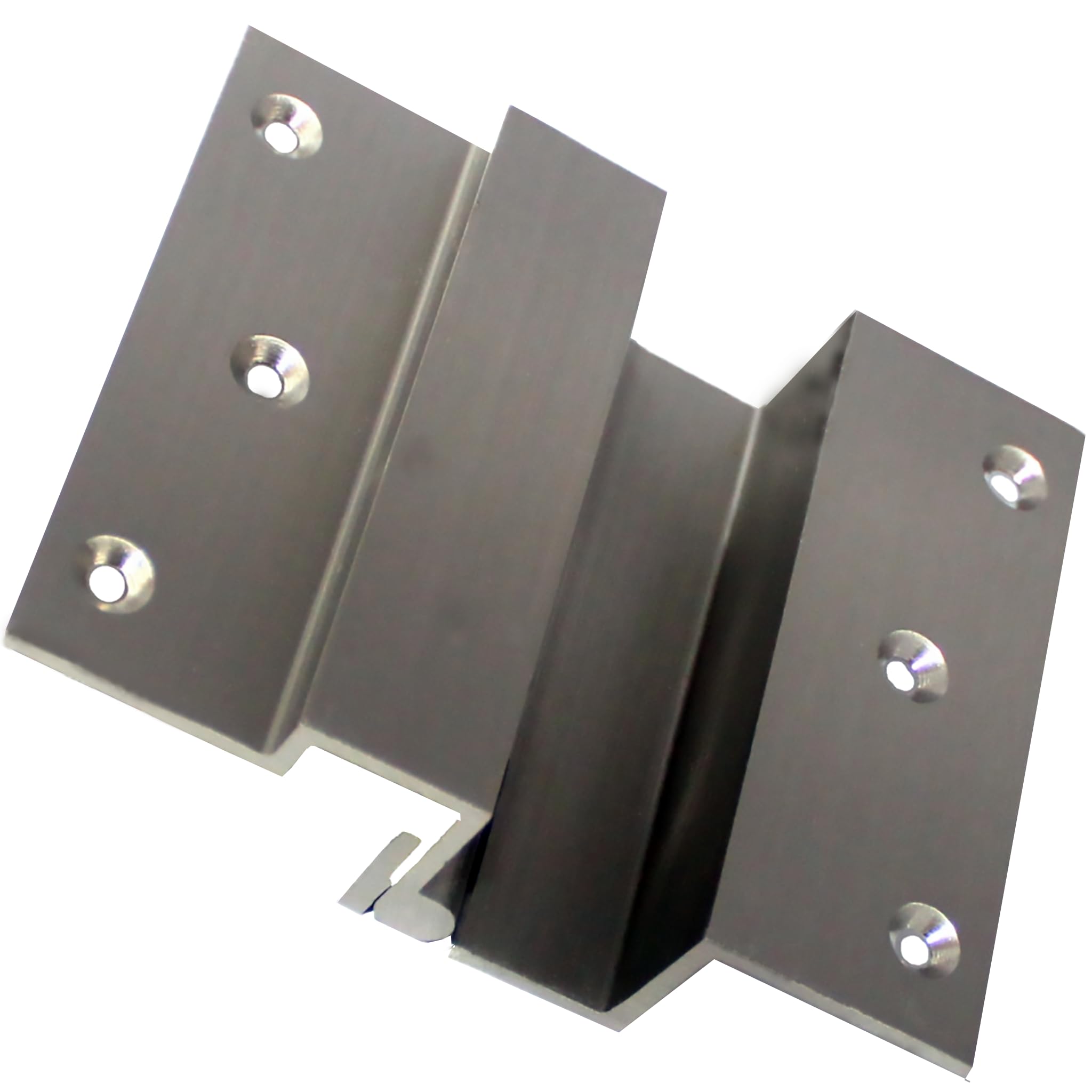 RiseOm Duck Hinges of Brass Used in Cabinet Doors (Pack of 2, Full Overlay(75x19x19) mm-SS)-image-1