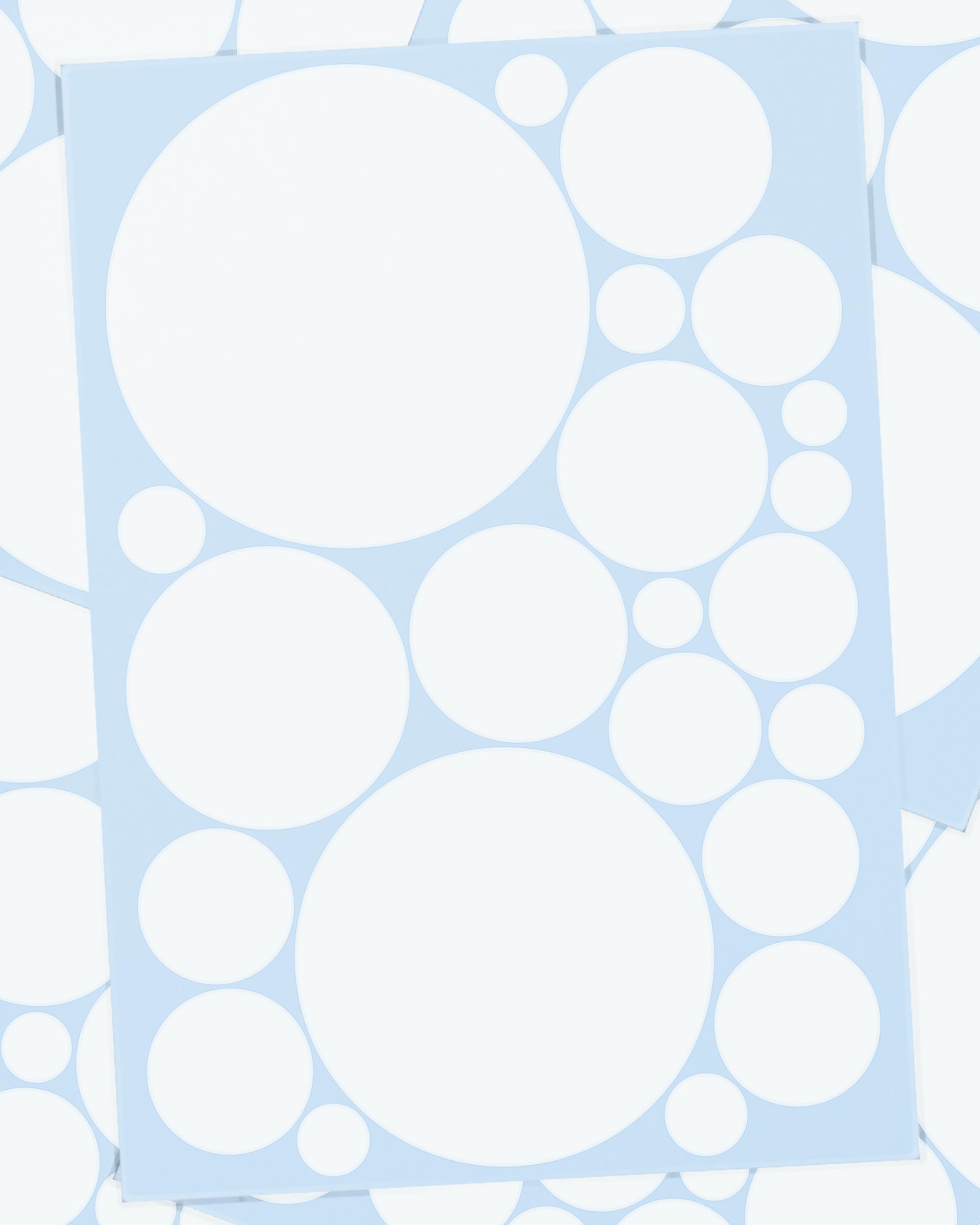 WANDfee Wandtattoo Punkte I weiß I Wandsticker Wandaufkleber Wanddeko für Kinderzimmer Babyzimmer Mädchen Junge