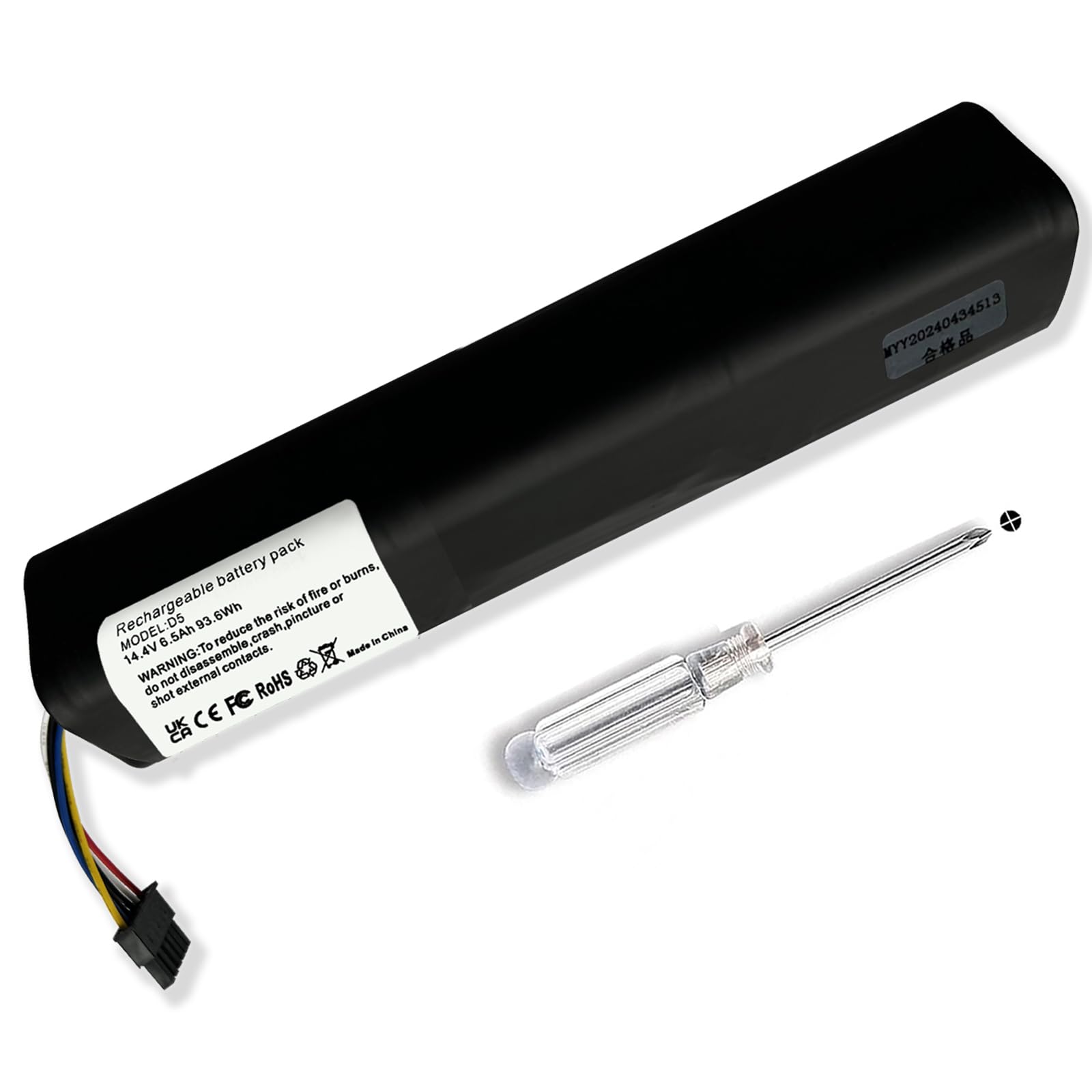 6500mAh Battery Replacement for Neato D3 D4 D5 D6 D7 D3+ D301 D303 D5+ D502 D503 D701 D702 D703 D705 Robotics Vacuum Cleaners 945-0225 205-0011 205-0013 205-0028 945-0266