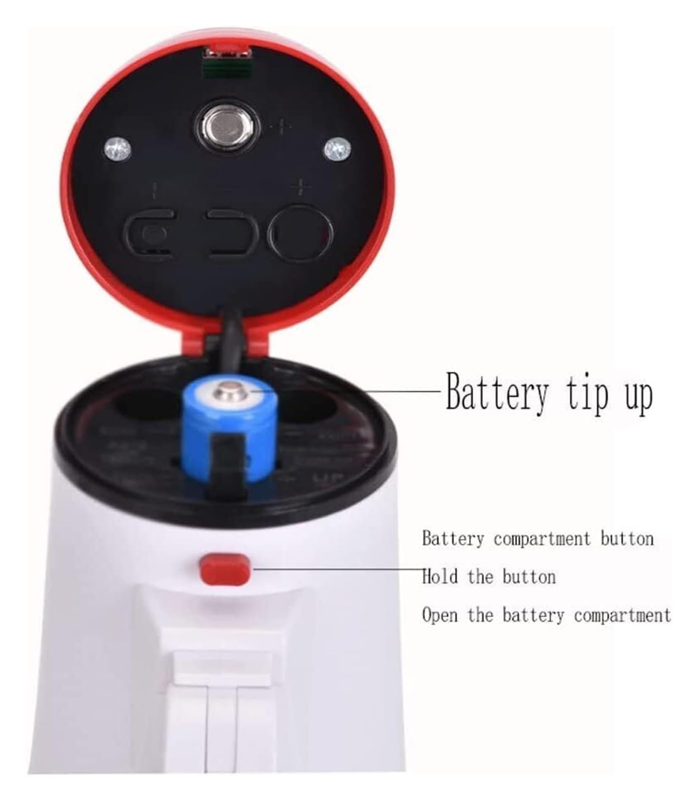 Megáfono, megáfono, megáfonos robustos con Mango Plegable, Amplificador de Mano para Actividades al Aire Libre, Altavoz de megáfono de 15 W,