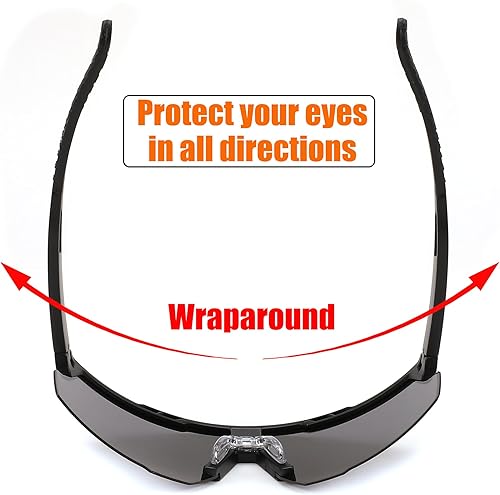 Miniatura 2 de FEISEDY Gafas de sol deportivas para hombres y mujeres, protección UV400, gafas de ciclismo, golf, béisbol, conducción, pesca, B0022