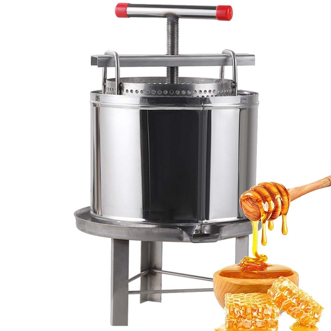 Passoire à Miel En Inox Double Tamis – Filtre Pratique Pour Miel, Thé, Café Et Huile | Bras Extensible 42 Cm