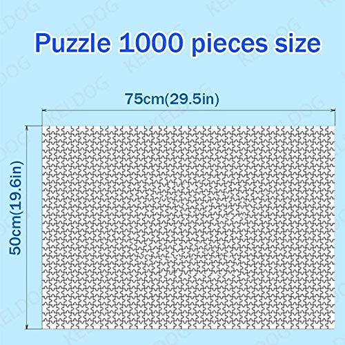 Holz-Puzzle für Kinder 1000 Stück Puzzle - Tierlandschaft Bauernhof Huhn Erwachsene Spielzeug Spiele Puzzle, tragbar… – Bild 4