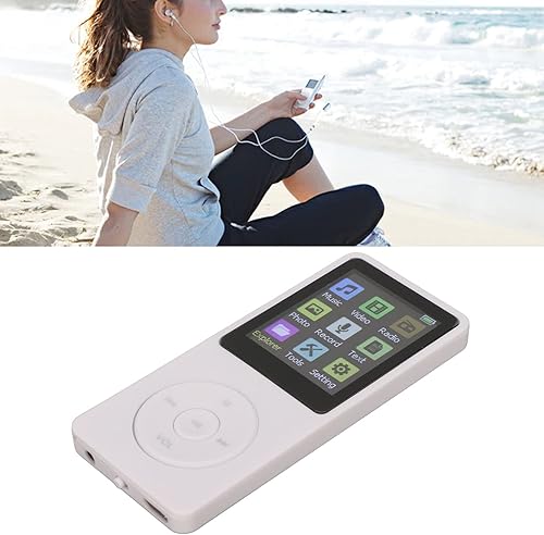 Miniatura 5 de Reproductor de música MP4 Reproductor de música digital LCD de 1.8 pulgadas, reproductor de MP3 MP4 ultra delgado, compatible con tarjeta de memoria