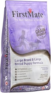 FirstMate Grain Friendly Large Breed & Large Breed Puppy Formula Dry Dog Food, 25 lb.