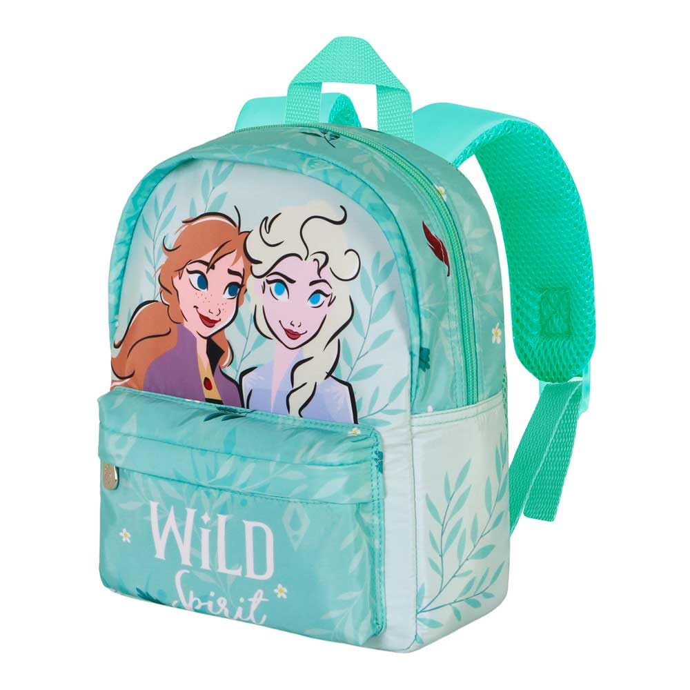 Disney Frozen 2 Wild-Joy Backpack + Accessory, Turquoise 22 x 27 cm, Capacity 5 L