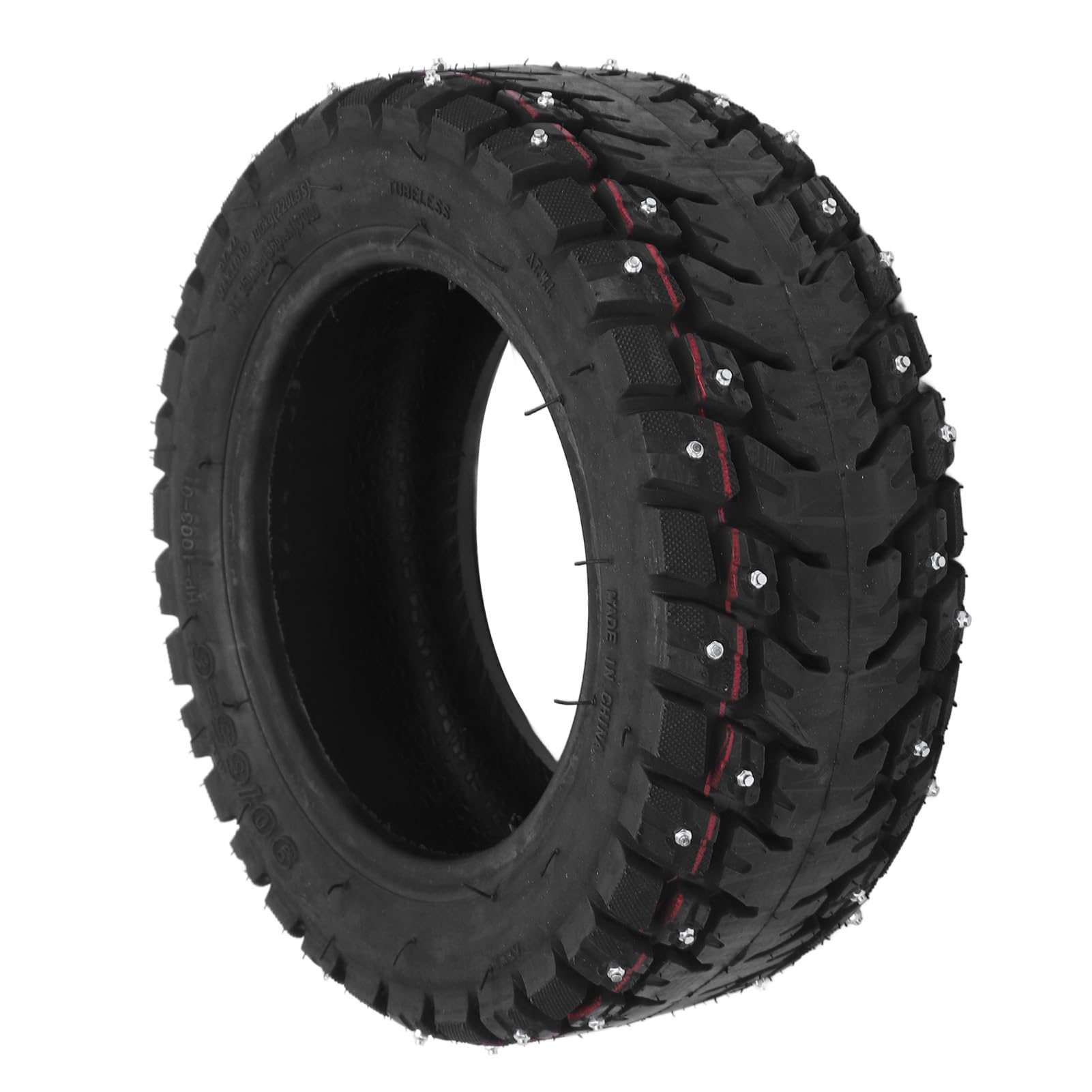 Tire en Caoutchouc Premium, Pointes du Pneu de Caoutchouc de Scooter électrique adapté aux Conditions Neigeuses et Pluvieuses