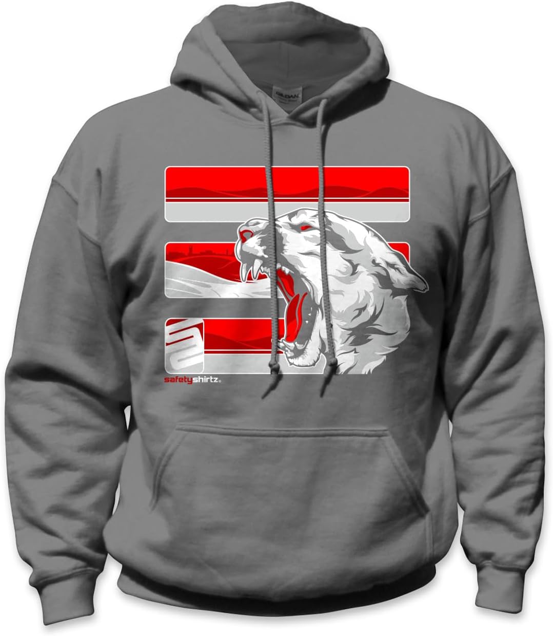 SafetyShirtz Men's The Palouse Hi-Vis Safety Stripe Tee & Hoodie