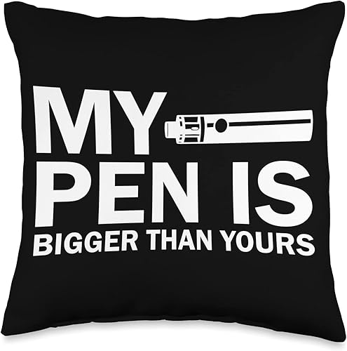 Vaping accessories for Vapor Bolígrafo vaporizador más grande para fumar, almohada de 16 x 16 pulgadas, multicolor