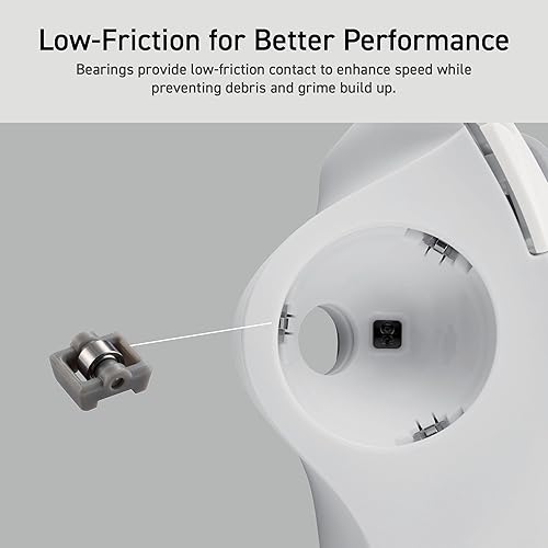 Miniatura 3 de ELECOM Diseño ergonómico y cómodo Trackball IST inalámbrico de 2.4 GHz, seguimiento súper suave con rodamiento de bolas de rodillo, bola de 1.417