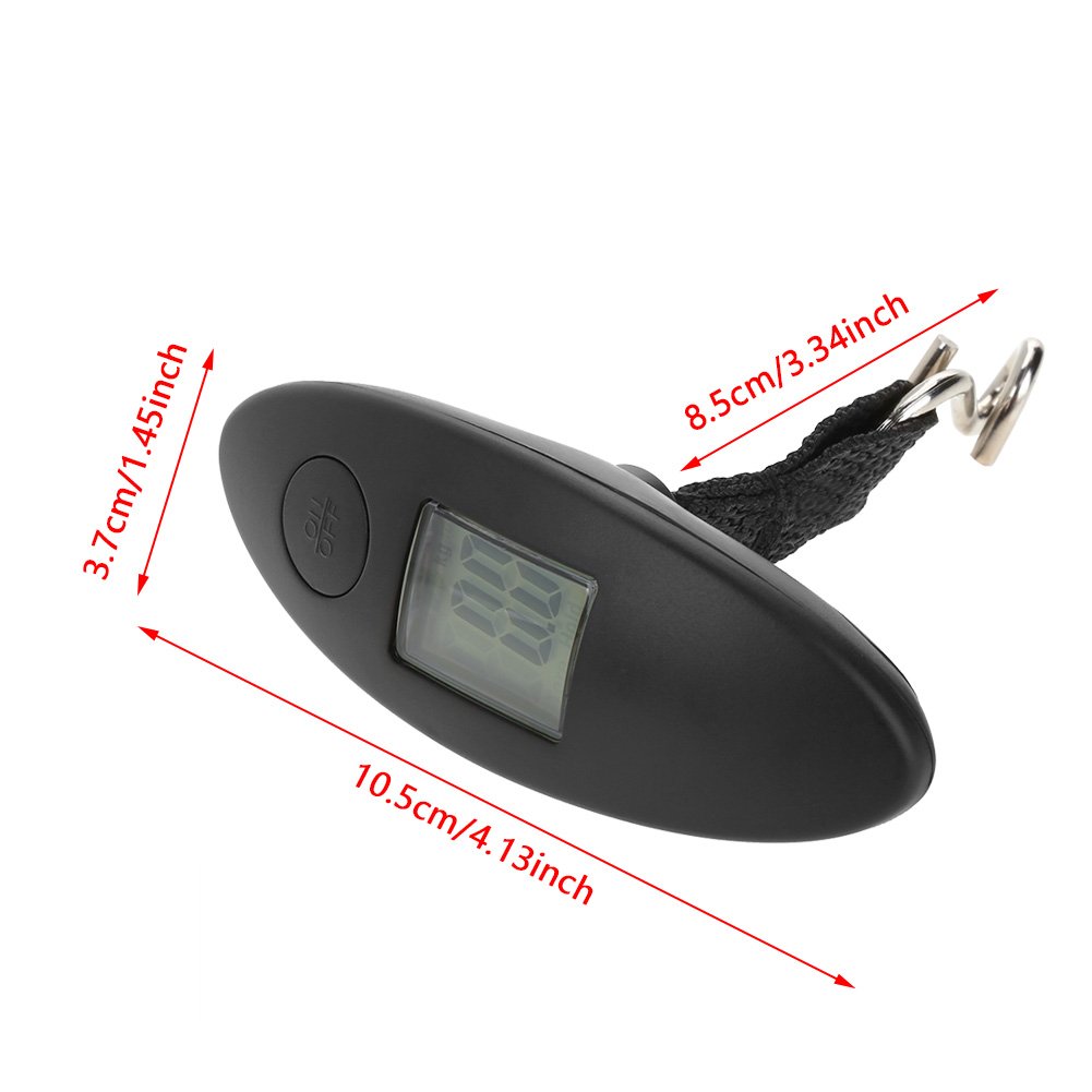 Échelle d'arc numérique portable 44 kg / 88lb Accessoires de chasse au tir à l'arc