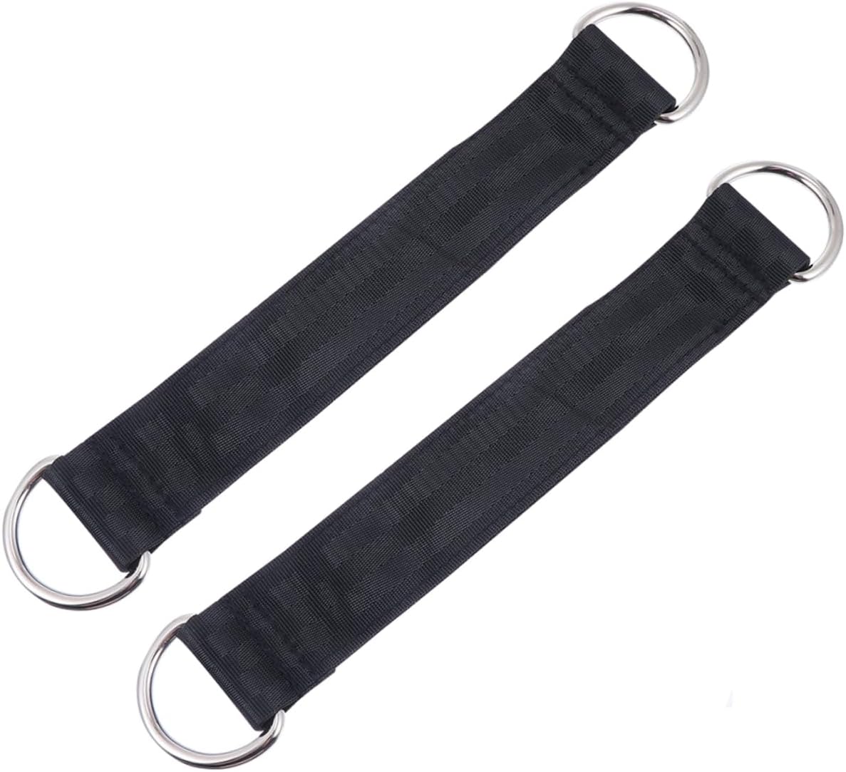 Garneck 2pcs Multifunctional Fitness Hanging Belts Portable Straps for Resistance Bands Easy to Use Training Accessories for Home and Gym Workouts
