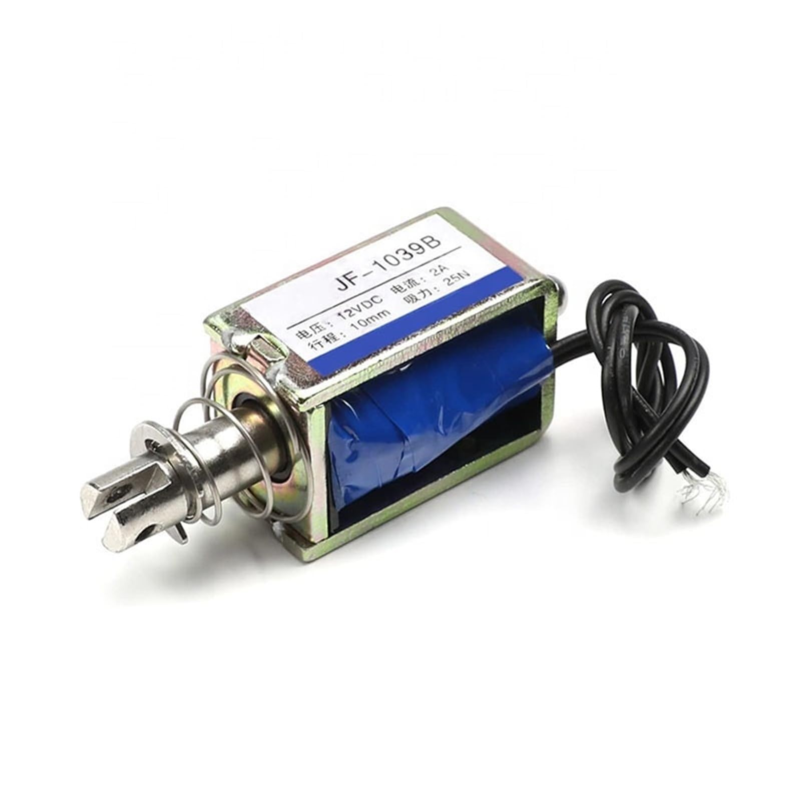 Électroaimant Solénoïde JF-1039B Actionneur Linéaire 6V 0.4A Courant Continu 25N