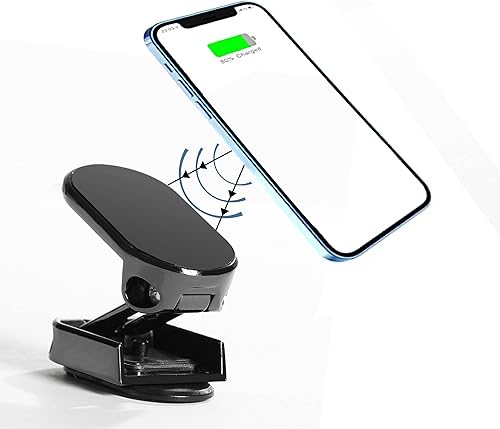 Miniatura 4 de Soporte magnético para teléfono inteligente en el automóvil con 6 imanes súper fuertes, compatible con todos los teléfonos móviles y tabletas,