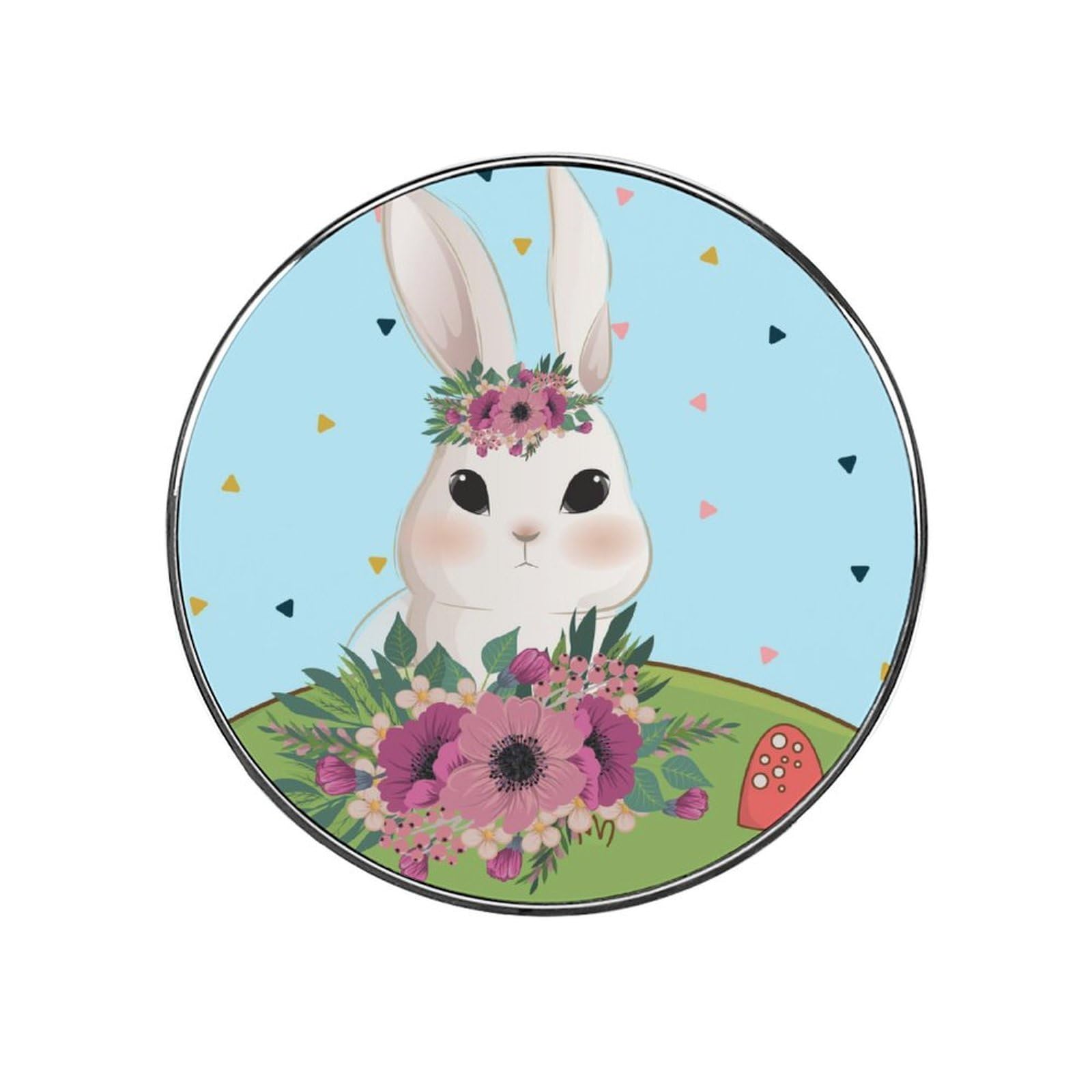 Cartoon Bunny Refrigerator Magnet Decorative Locker Magnet For Kitchen And Office Home Décor