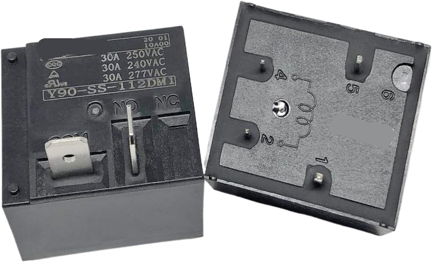 1pc Y90-SS-112DM1 12V (T91-1A-12V-30A) Heater Relay 4 pins