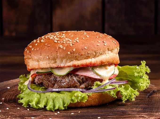 ハンバーガー バンズ＆パティ（ビーフ）各6個セット （牛100％バーガーパティ6枚＆ビックバーガー バンズ6個）【冷凍】